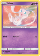 Mew reverse holo 032/068 Hidden Fates 2019 NM