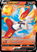 Cinderace V 018/072 Shining Fates 2021 NM