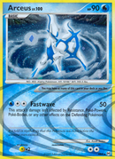 Arceus lv. 100 holo AR4 Arceus 2009 MP