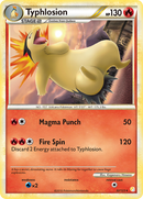 Typhlosion holo 32/123 HeartGold & SoulSilver 2010 LP