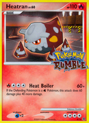 Heatran lv. 60 04/016 Rumble 2009 LP