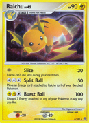 Raichu lv. 45 reverse holo 8/100 Stormfront 2008 DMG