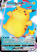 Surfing Pikachu VMAX 009/025 Celebrations 2021 NM