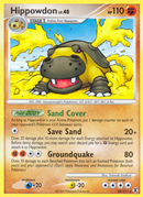Hippowdon lv. 48 reverse holo 25/111 Rising Rivals 2009 MP