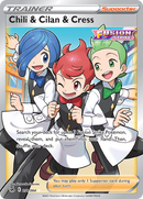 Trainer Chili, Cilan & Cress 258/264 Fusion Strike 2021 NM