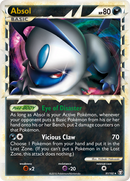 Absol holo 91/102 Triumphant 2010 NM