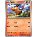 Tepig master ball 011/086 White Flare 2025 NM