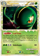 Meganium reverse holo 109/123 HeartGold & SoulSilver 2010 HP