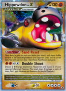 Hippowdon lv. X holo 107/111 Rising Rivals 2009 HP