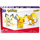 MEGA Construx - Pokemon build and show Pikachu Evolution Trio