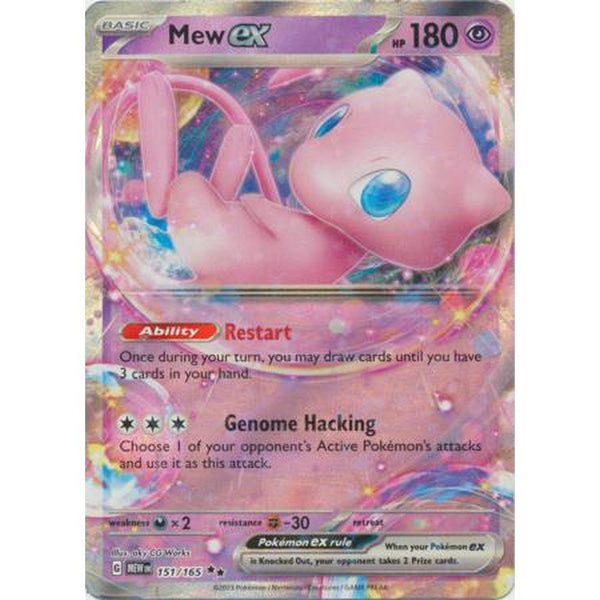 Mew ex - 151/165 - Ultra Rare
