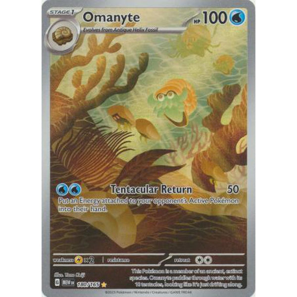 Omanyte - 180/165 - Illustration Rare