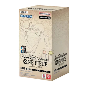 【新品】ONE PIECE Anime 25th Collection 2BOX One Piece Koreansk EBK-02 Anime 25th Collection Booster Box