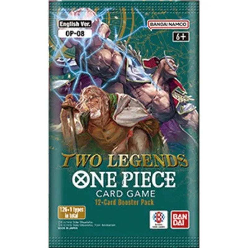 One Piece - Two Legends OP 08 Engelsk Booster Pakke