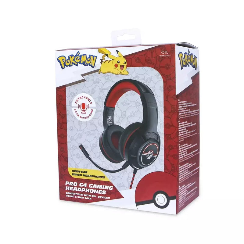 PRO G4 Pokemon Poke ball Gaming Headphones