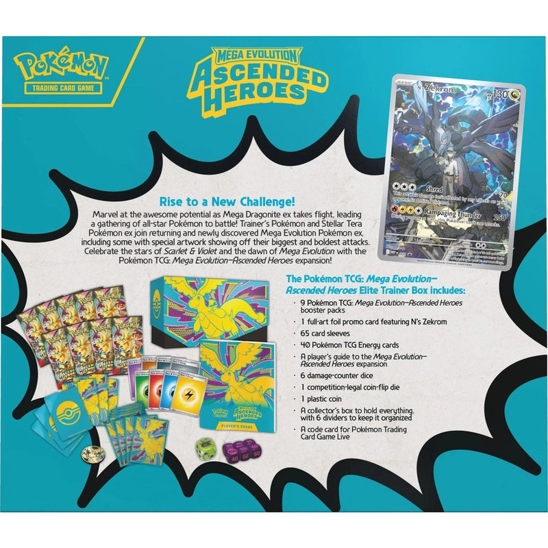 Maks 1 per pers. Pokemon Ascended Heroes Elite Trainer Box