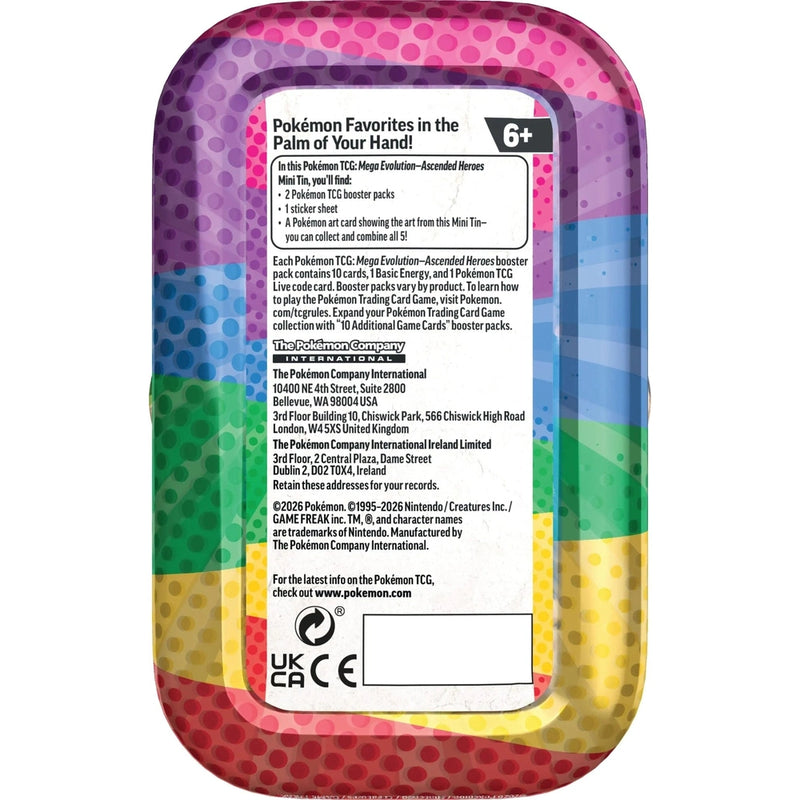 Pokemon Ascended Heroes Heroes Mini Tin
