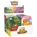 Pokemon 30th Celebration Mini Tin Display