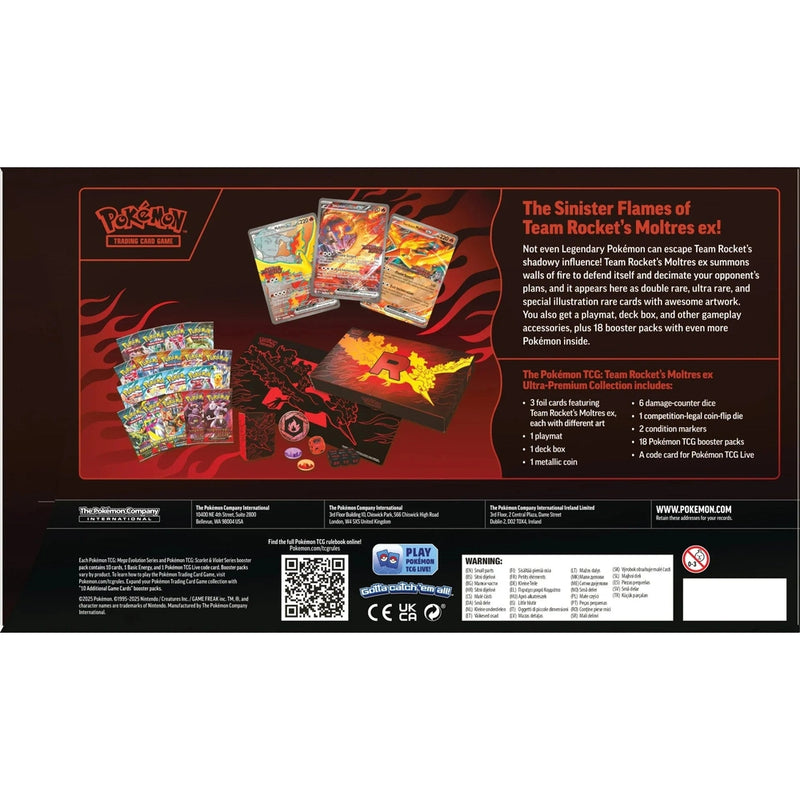 Pokemon Team Rocket's Moltres ex Ultra Premium Collection