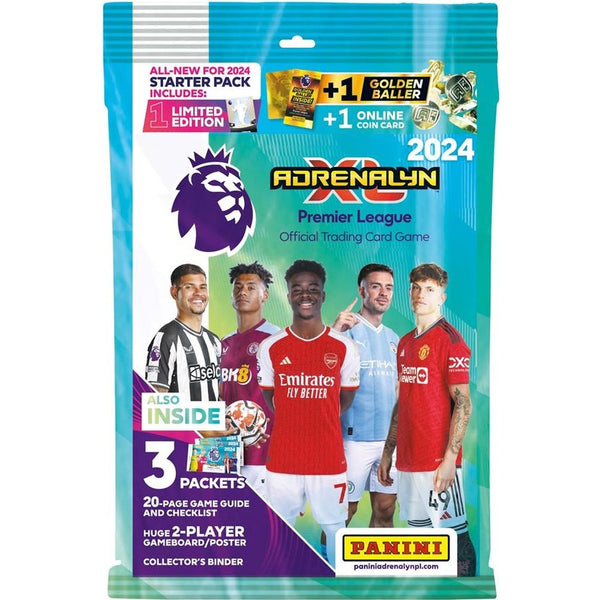 Panini Premier League Adrenalyn XL 23/24 - Starterpakke med fotballkort og album