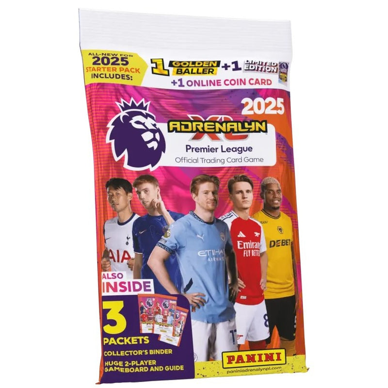 Panini Premier League Adrenalyn XL 24/25 Startpakke med fotballkort og perm