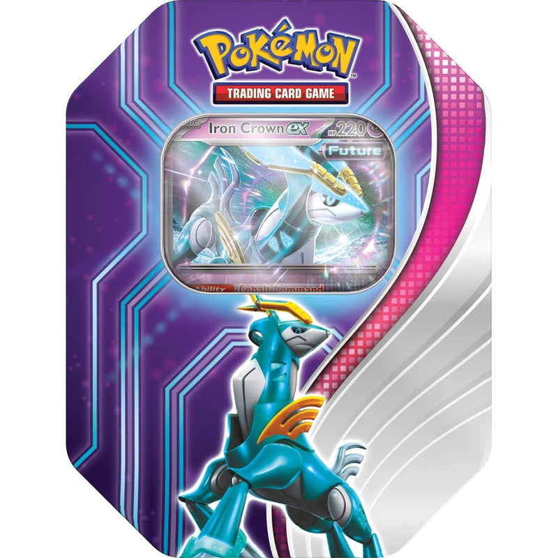 Pokemon - Paradox Destinies Tin Iron Crown Ex