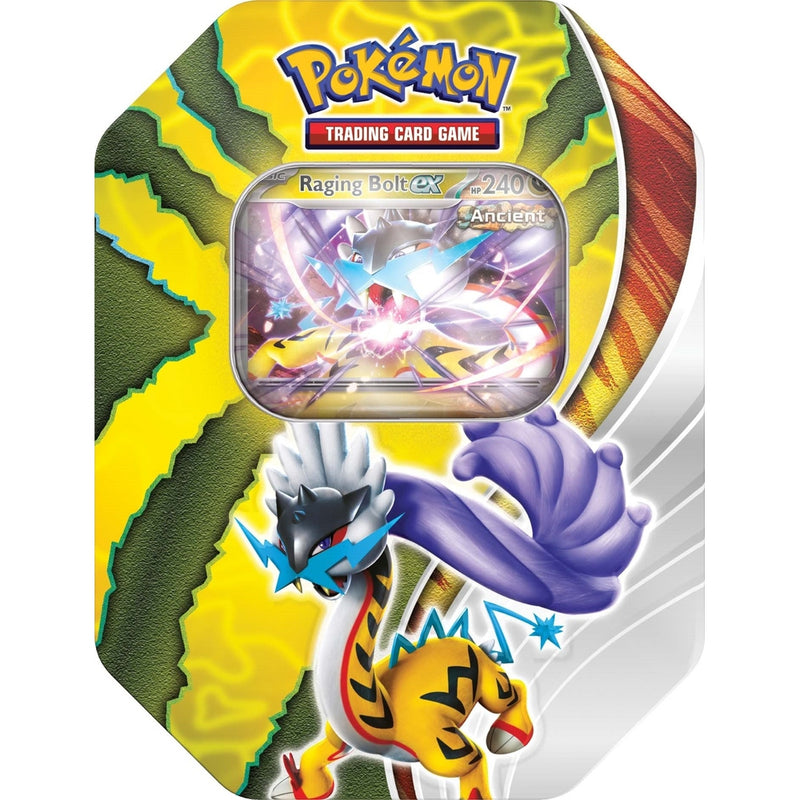 Pokemon - Paradox Destinies Tin Raging Bolt Ex