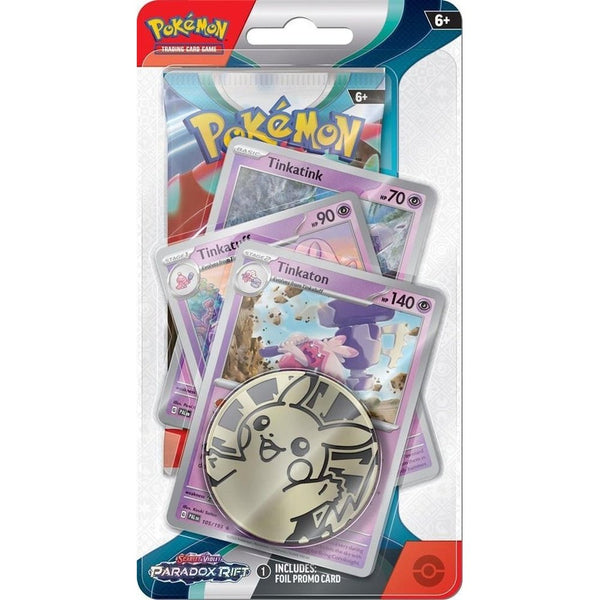 Pokemon Paradox Rift Premium Checklane Blister Tinkaton