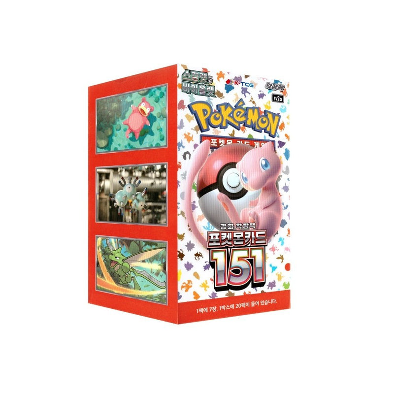 Pokemon 151 Koreansk Booster Box