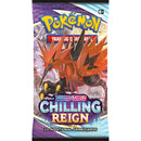 Pokemon - Chilling Reign - Boosterpakke Art Set