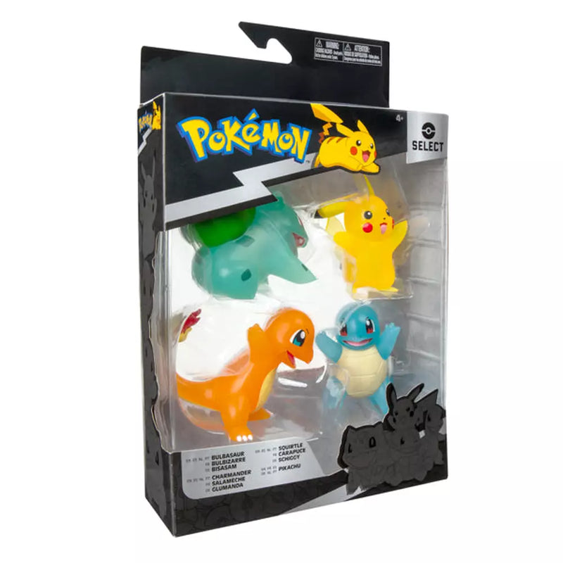 Pokemon - Select Translucent Battle Figure 4 Pack