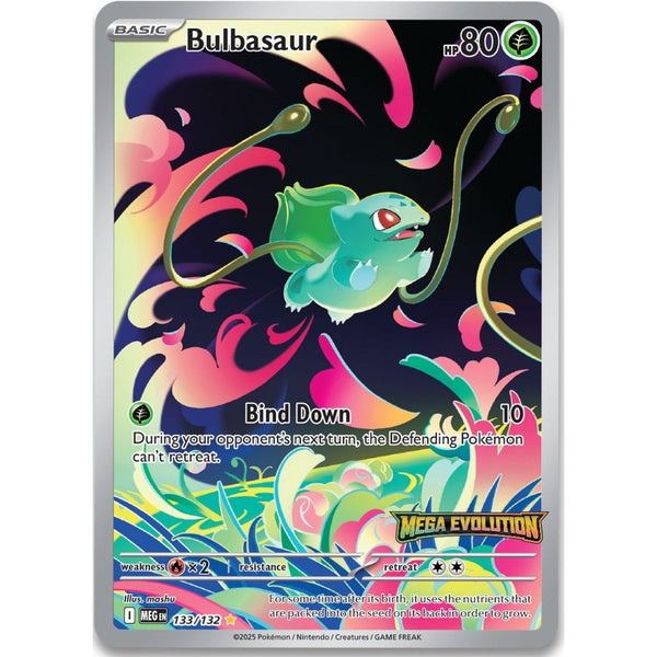 Bulbasaur Stamped #133 Pokemon Mega Evolution