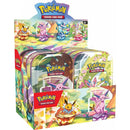 RIP & SHIP til streamåpning Maks 1 per person. Pokemon Prismatic Evolutions Mini Tin Display