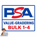 PSA Gradering - 1 til 4 kort opptil 500 USD