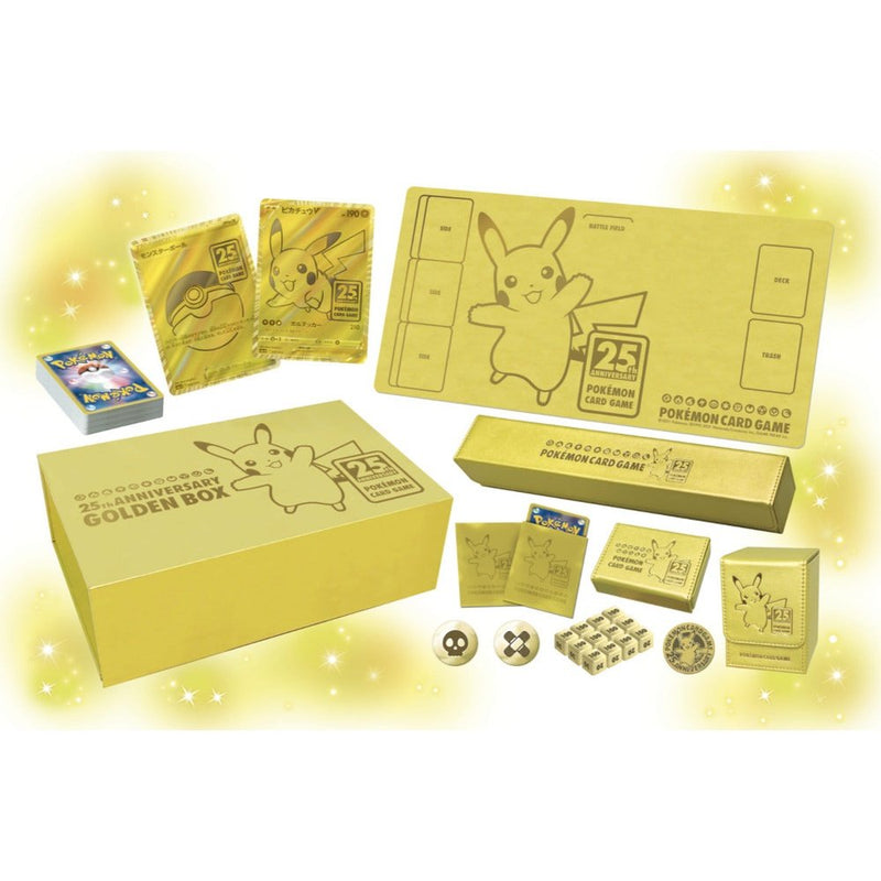 Pokemon 25th Anniversary Golden Box Celebration Japan Limited Sealed