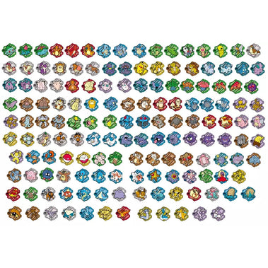 Pokemon - Kinesisk 151 Puzzle Fridge Magnet