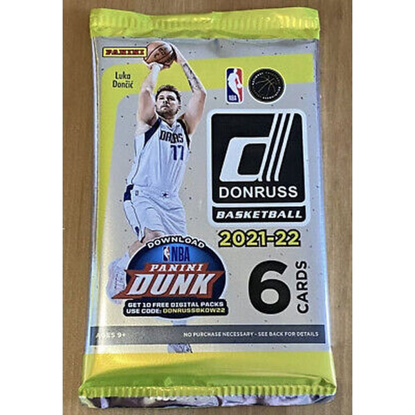 2021-22 Panini Donruss Basketball Mega pack