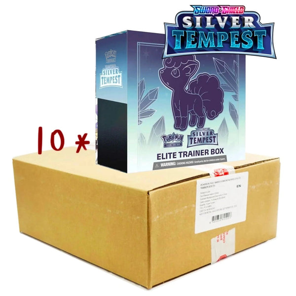 Pokemon - Silver Tempest Elite Trainer Box Sealed Case