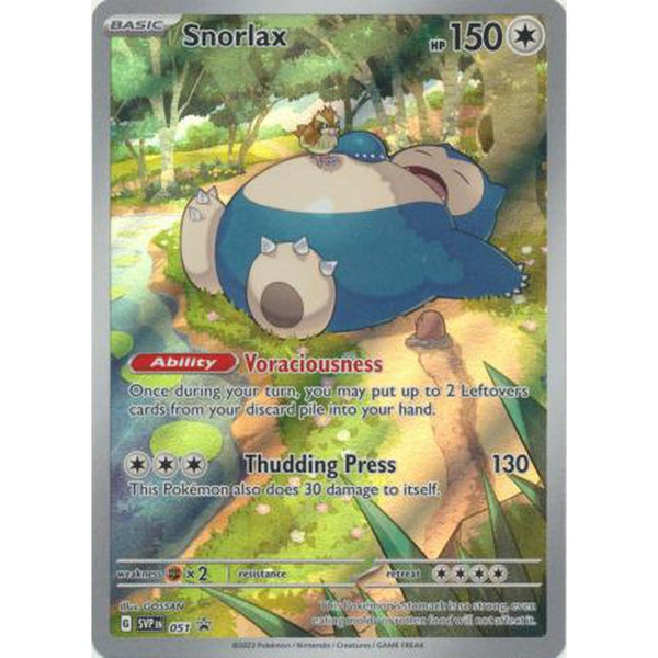 Snorlax - SVP051 - Illustration Rare Promo