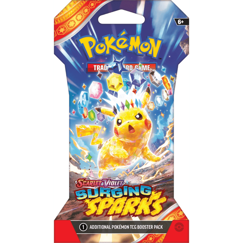 Pokemon Surging Sparks Sleeved Boosterpakke