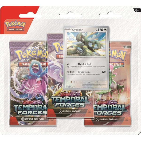 Pokemon - Temporal Forces 3 Pack Blister Cyclizar