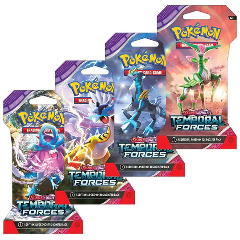 Pokemon - Temporal Forces Sleeved Boosterpakke Artset