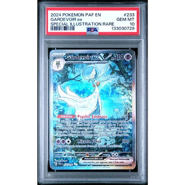 2024 POKEMON PAF EN-PALDEAN FATES #233 GARDEVOIR ex | PSA 10 |