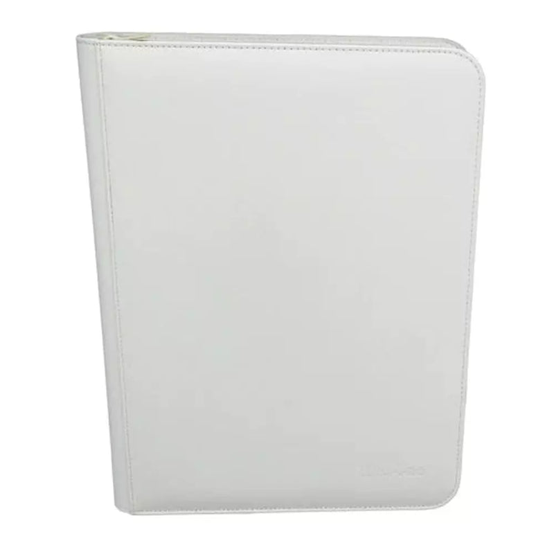 Premium 9-Pocket Zippered White PRO-Binder