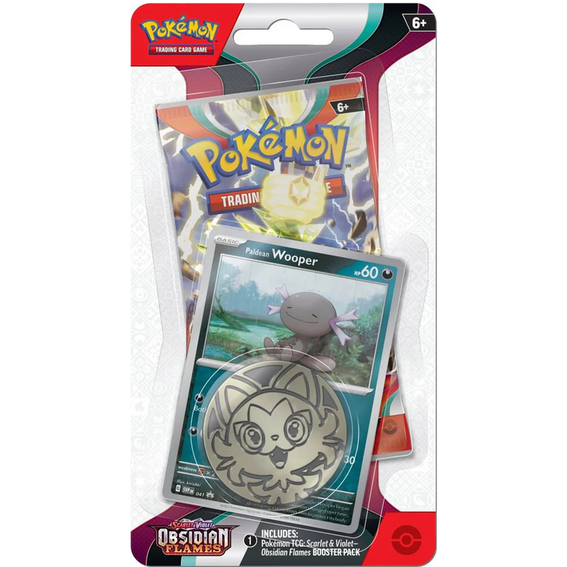 Pokemon - Obsidian Flames 1-Pack Blister Wooper