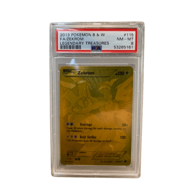 2013 FA/ZEKROM - LEGENDARY TREASURES | PSA 8 |