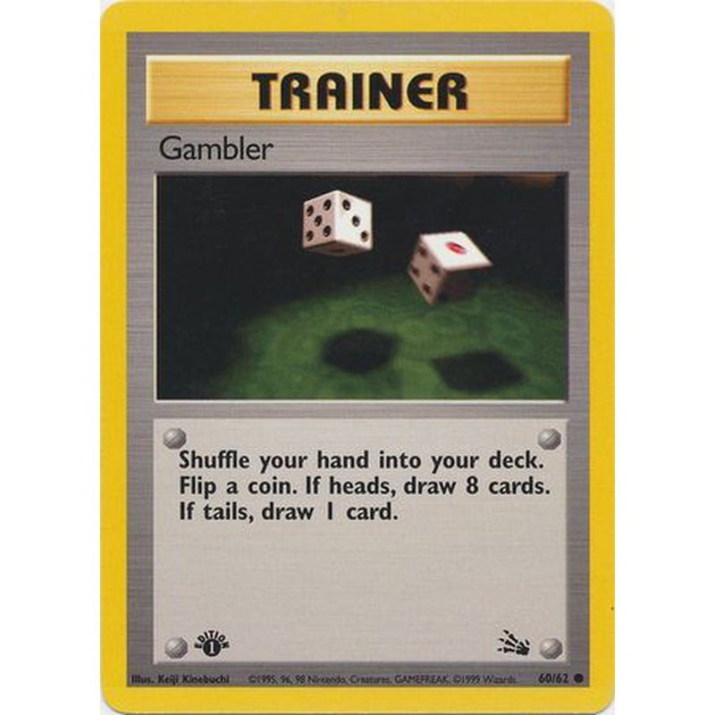 Gambler - 60/62 - Common 1st Edition