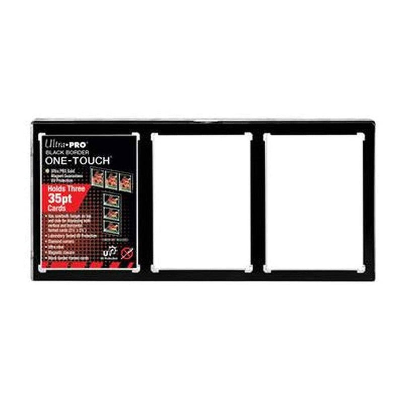 One Touch Card holder 35pt 3-Card Svart Ramme