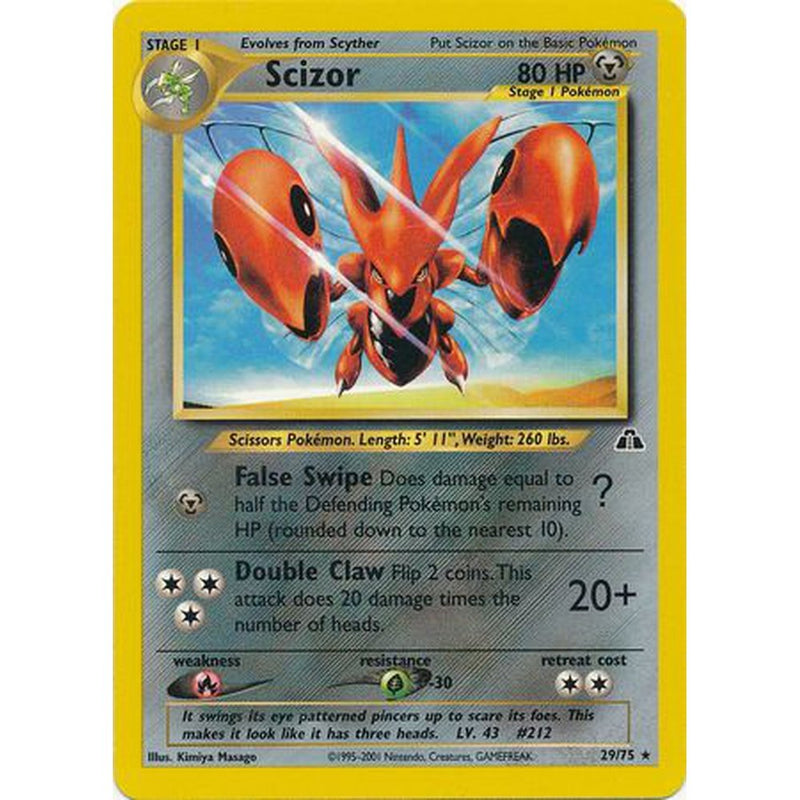Scizor - 29/75 - Rare Unlimited