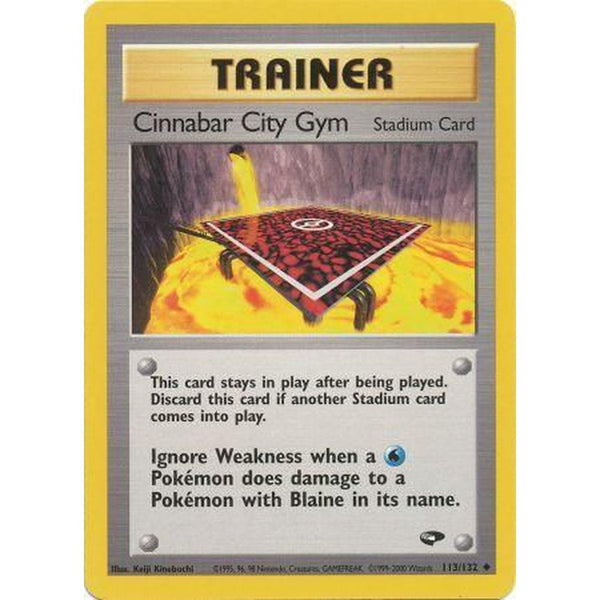 Cinnabar City Gym - 113/132 - Uncommon Unlimited